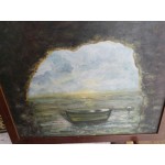 Средна картина масло на платно Испания - 3663